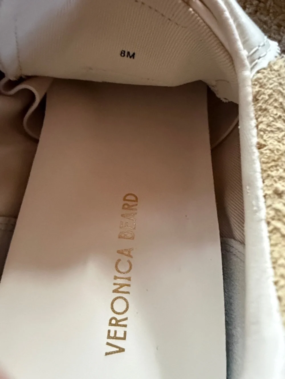 Veronica Beard Beige, Brown & Navy Suede Sneakers